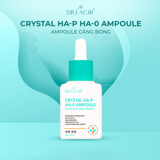 Serum Tinh Thể Cấp Ẩm Da Chống Lão Hoá, Se Khít Lỗ Chân Lông (Crystal Serum) DR.LACIR