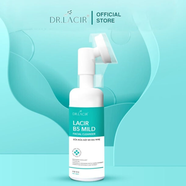 Lacir B5 Mild Facial Cleanser sữa rửa mặt B5 dịu nhẹ