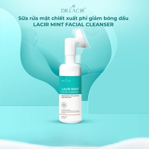 Sửa Rửa Mặt Chiết Xuất Phỉ DR.LACIR Kiềm Dầu, Sáng Da 150ml